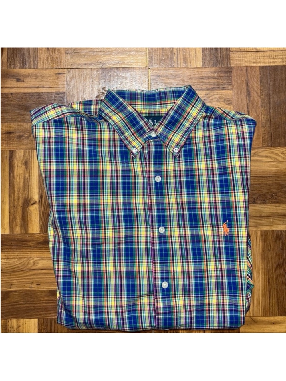 Polo by Ralph Lauren Multi-color button up shirt, Men’s size LG